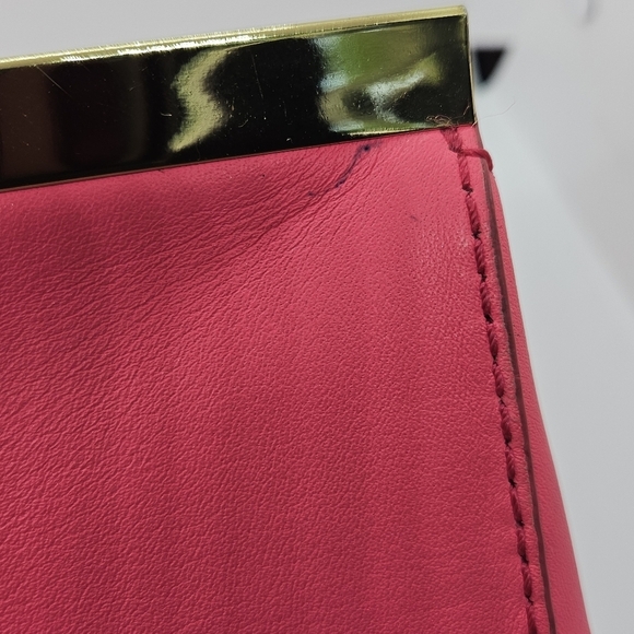 J. Crew Factory pink and gold clutch - Picture 6 of 11